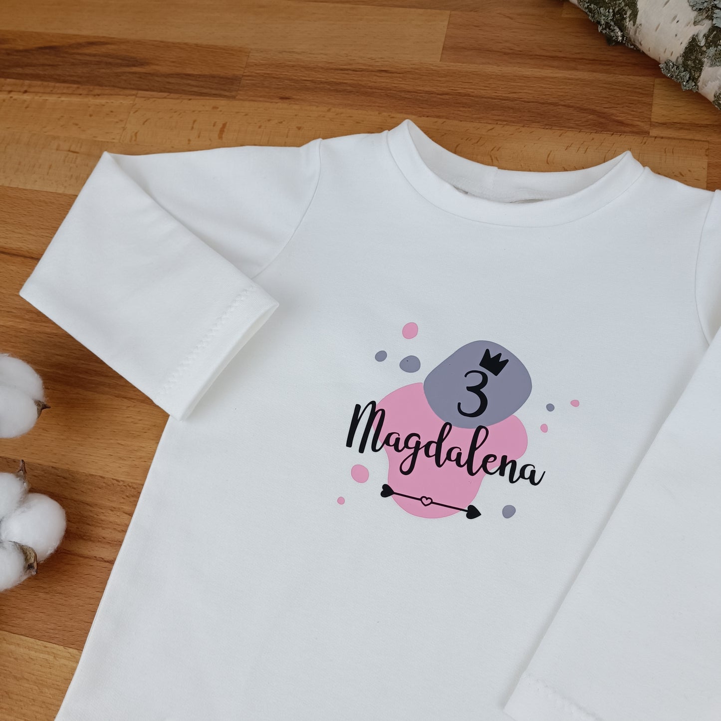 Geburtstagsshirt "Farbklecks"