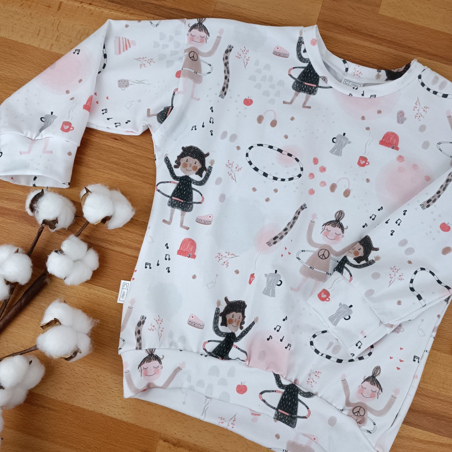 Sweater aus Jersey Größe 110/116