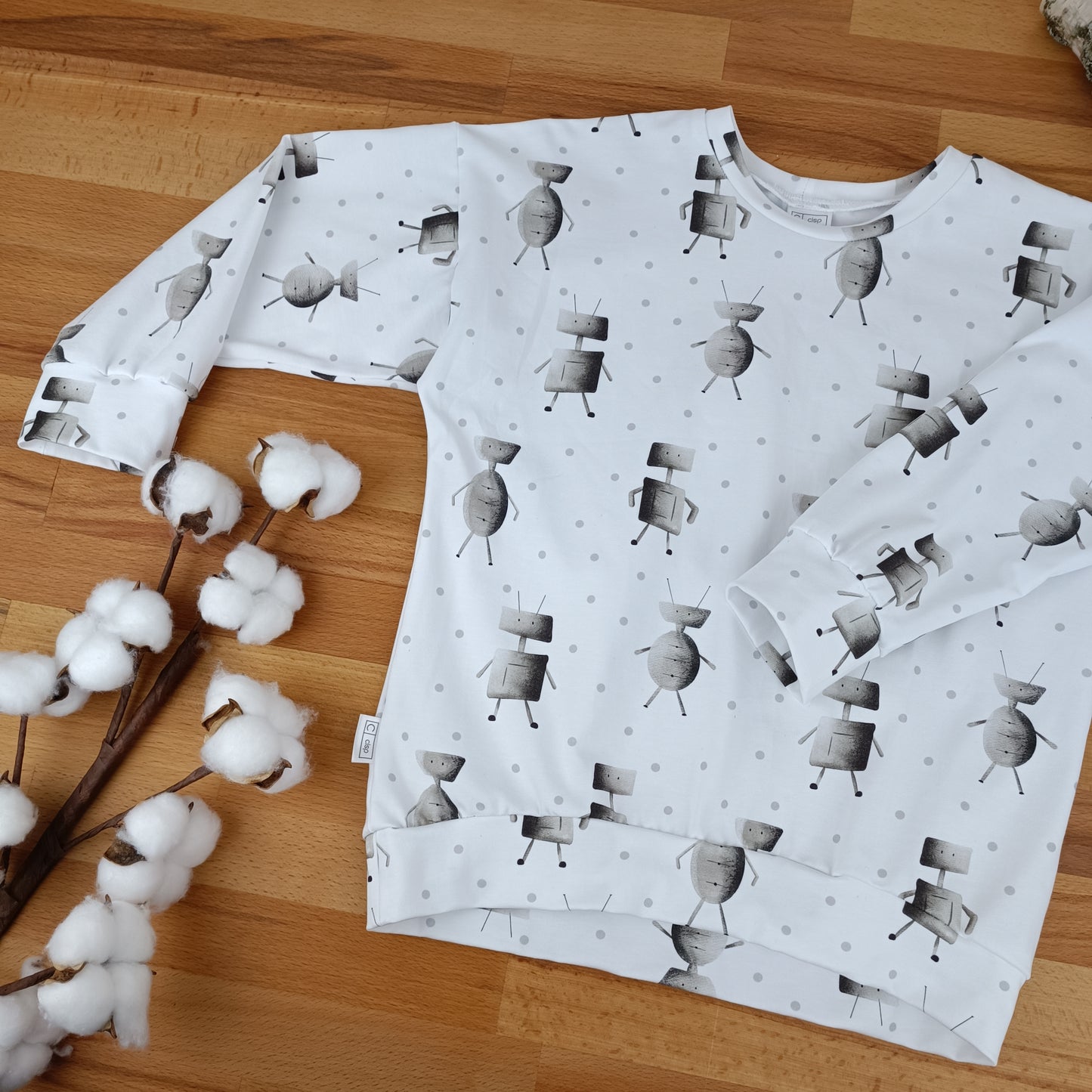 Sweater aus Jersey Größe 110/116