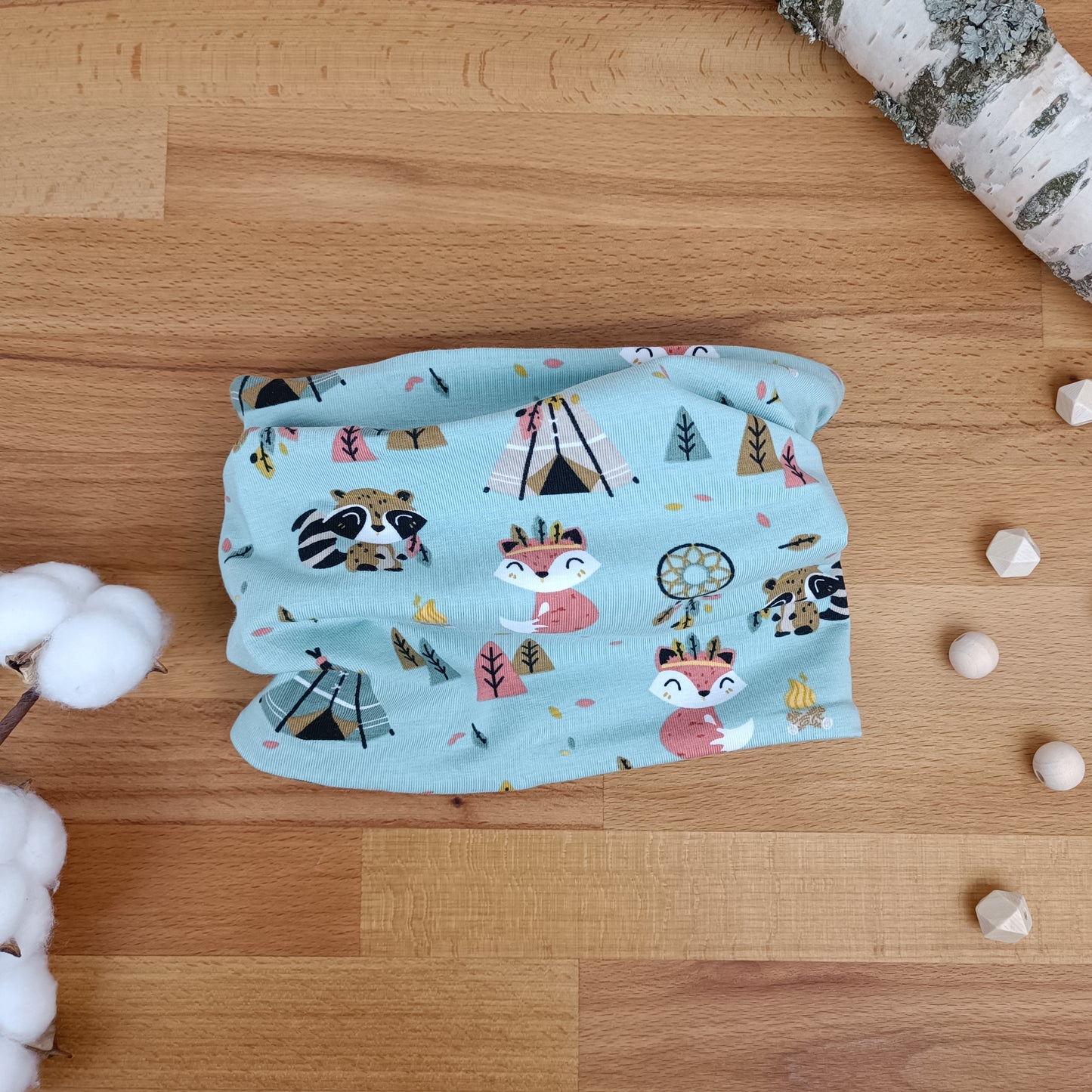 Beanie mit Loop im Set